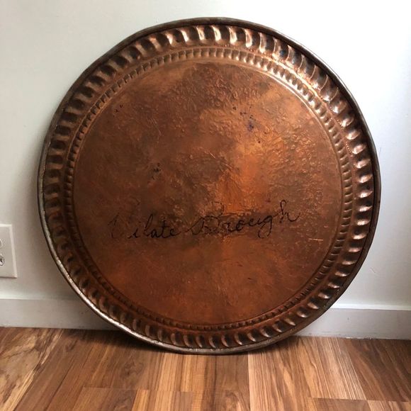 Vintage | Middle Eastern Tray / Table & Folding Base - Picture 15 of 16